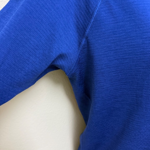 Lululemon Swiftly Tech Long-Sleeve Shirt 2.0 *Waist Length Blue Size 10 $78 - Picture 6 of 15